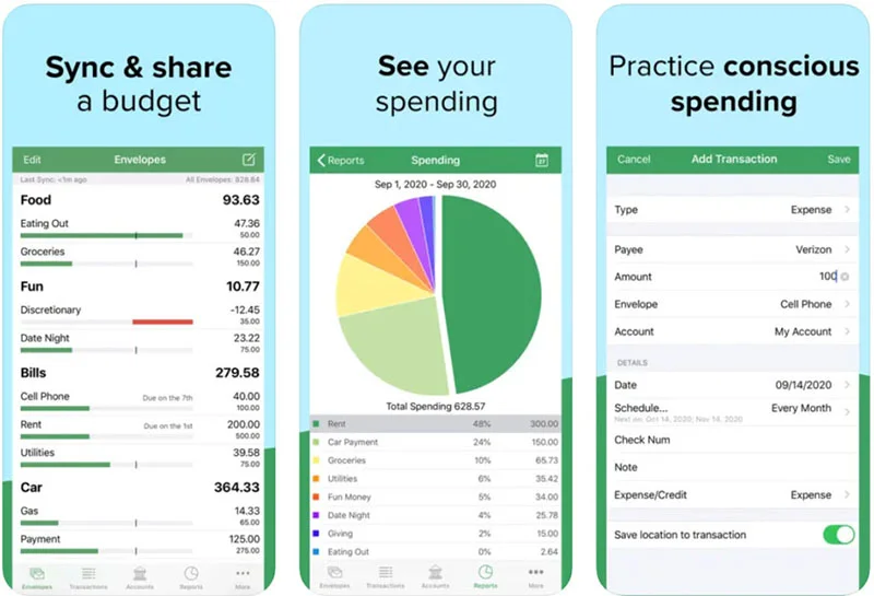 Goodbudget best free budgeting app