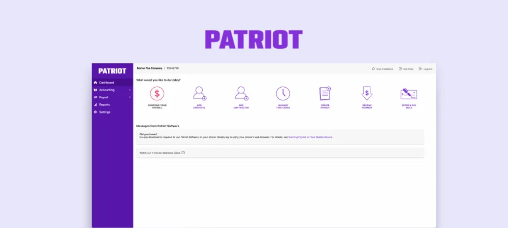 Patriot Payroll