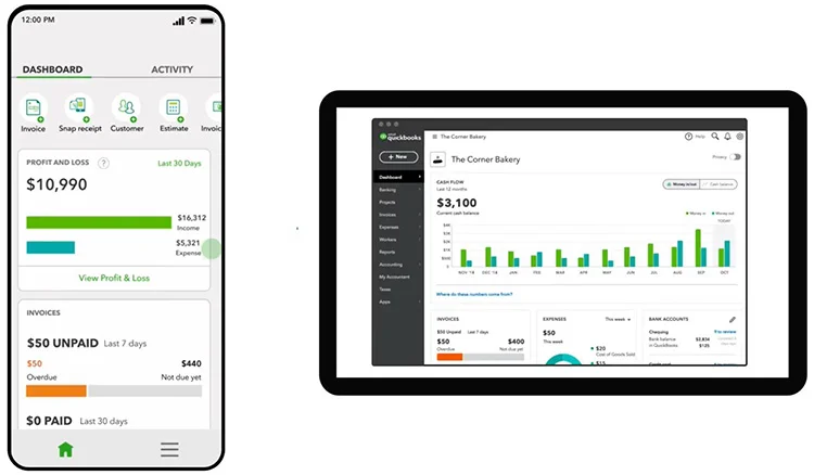 Quickbooks Mobile App